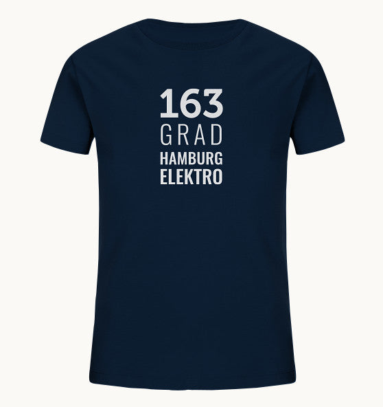 163 GRAD HAMBURG ELEKTRO blue - Kids Organic Shirt