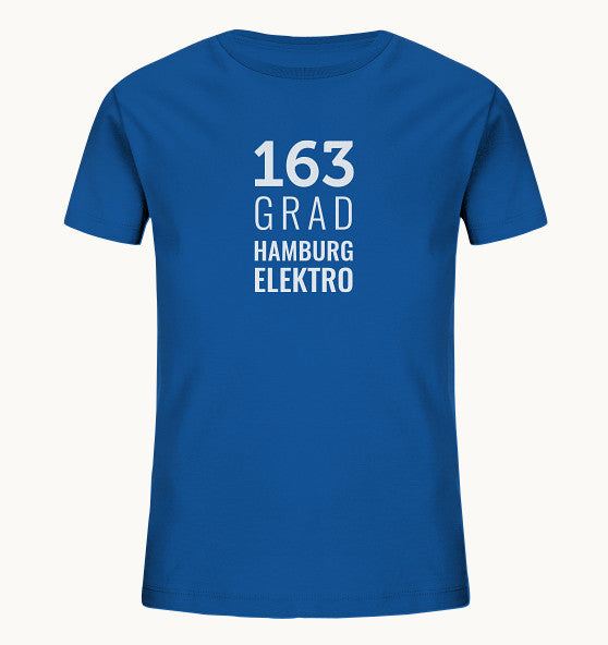 163 GRAD HAMBURG ELEKTRO blue - Kids Organic Shirt