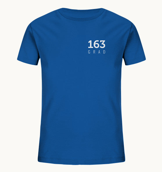 163 Grad plain - Kids Organic Shirt