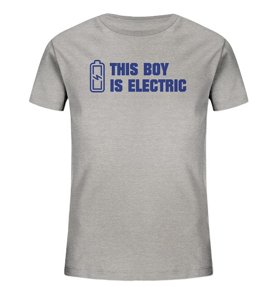 Move Electric This Boy - Kids Organic Shirt