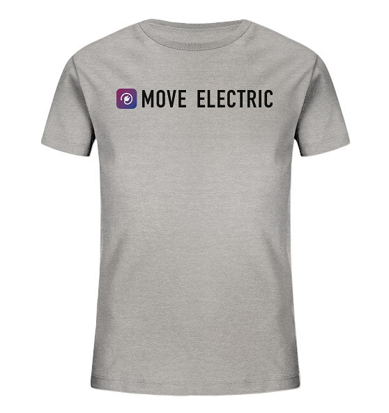 Move Electric black - Kids Organic Shirt
