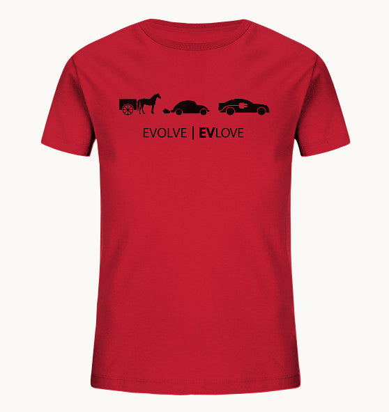 EVLove black - Kids Organic Shirt