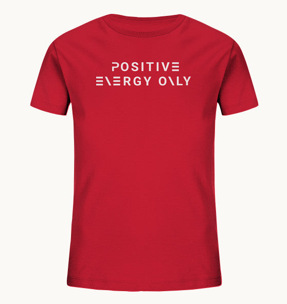 enPower Positive Energy white - Kids Organic Shirt