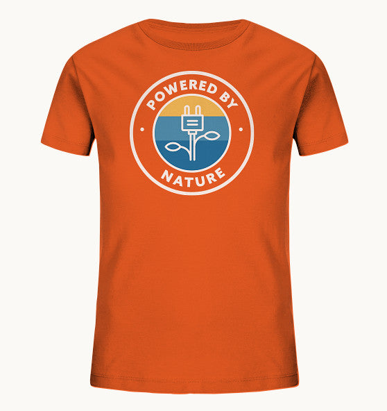 Powered by nature - Kids Organic Shirt