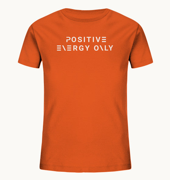 enPower Positive Energy white - Kids Organic Shirt