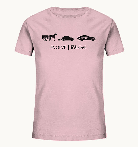 EVLove black - Kids Organic Shirt