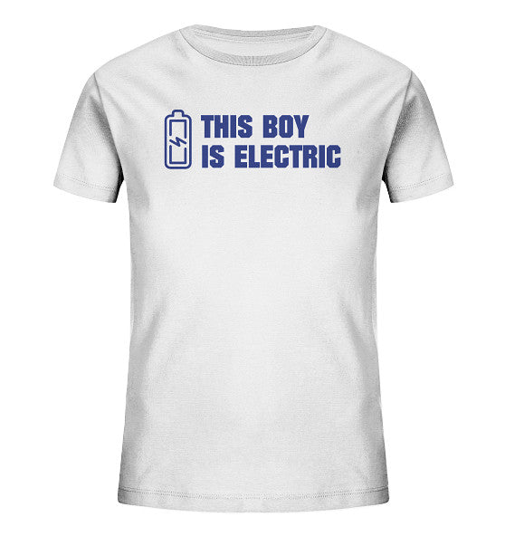 Move Electric This Boy - Kids Organic Shirt