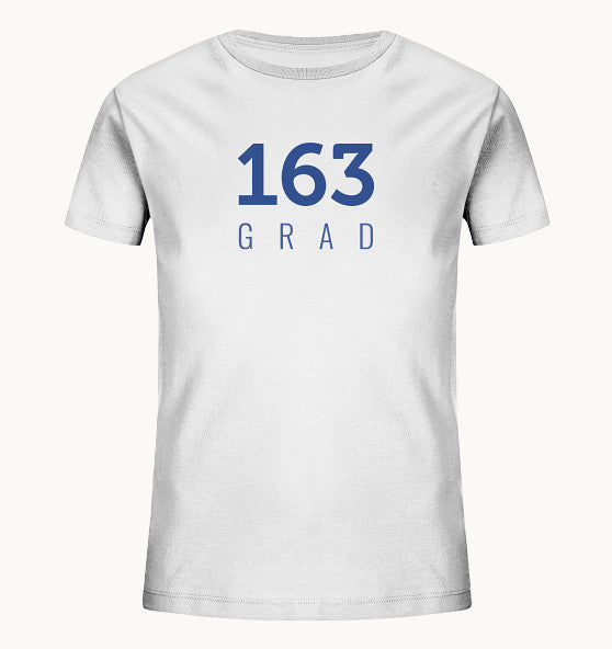 163 GRAD white - Kids Organic Shirt