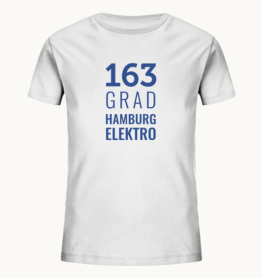163 GRAD HAMBURG ELEKTRO white - Kids Organic Shirt