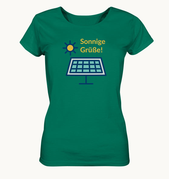 GN Sonnige Grüße kompakt - Ladies Organic Shirt