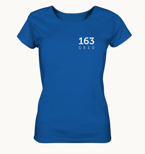 163 Grad plain - Ladies Organic Shirt