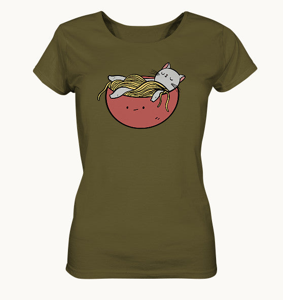Ramen Cat - Ladies Organic Shirt