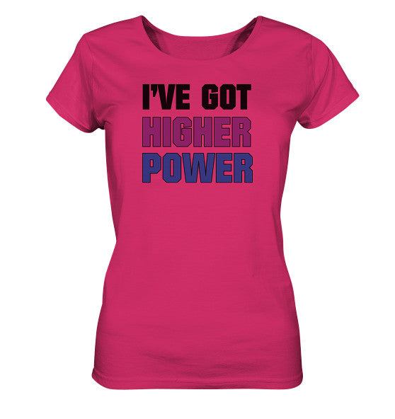 Move Electric Higher Power 2 black - Ladies Organic Shirt
