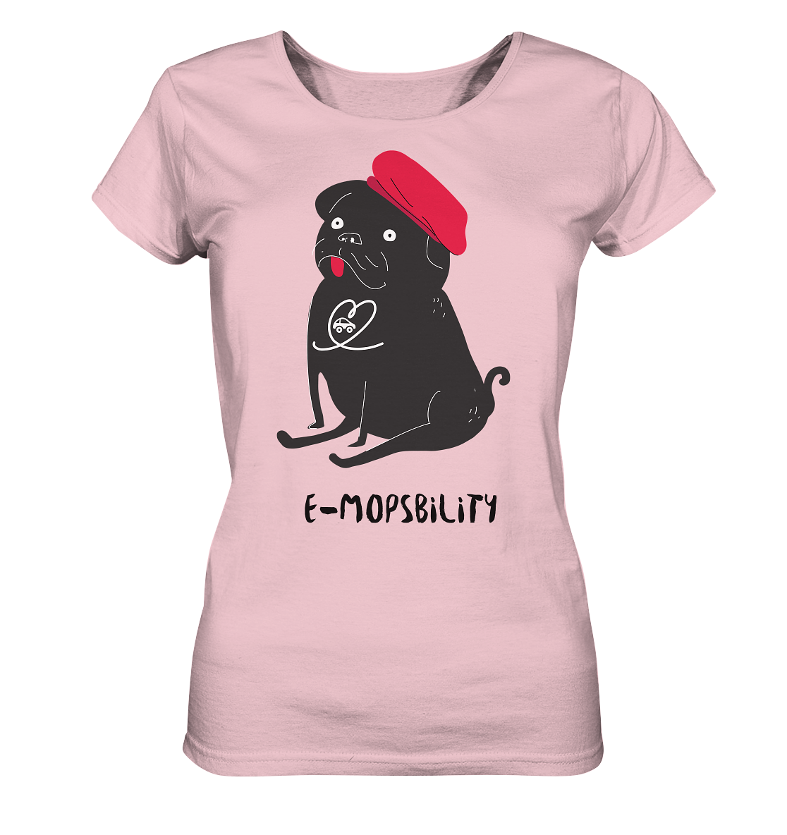 E-Mopsbility ORGANIC - Ladies Organic Shirt