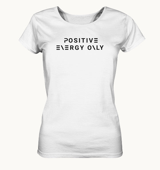 enPower Positive Energy black - Ladies Organic Shirt