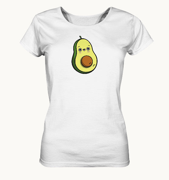 Avocado Kawaii - Ladies Organic Shirt