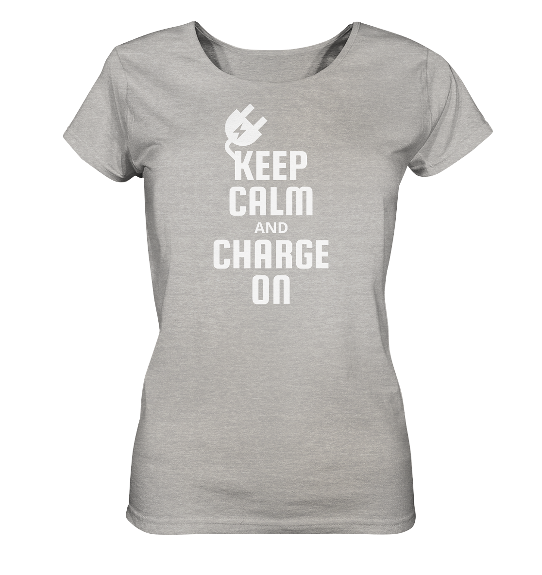 Charge on ORGANIC - Ladies Organic Shirt (meliert)
