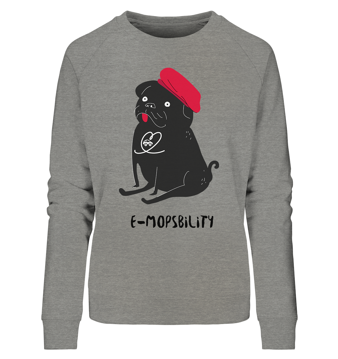 E-Mopsbility ORGANIC - Ladies Organic Sweatshirt