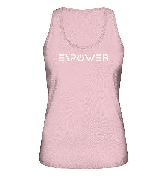 enPower Fully white - Ladies Organic Tank-Top