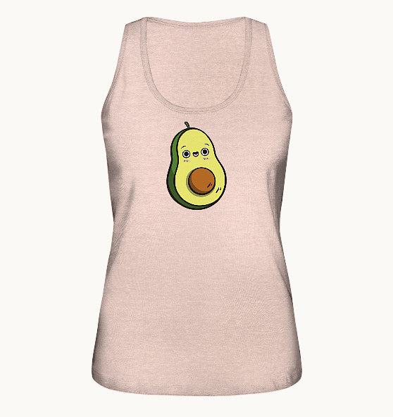Avocado Kawaii - Ladies Organic Tank-Top
