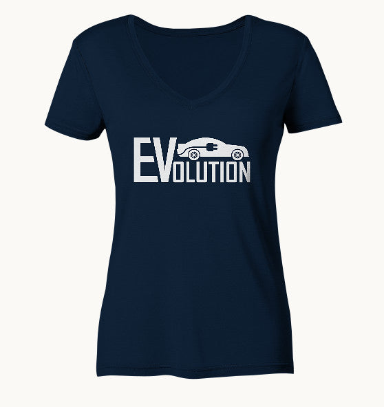 EVolution - Ladies Organic V-Neck Shirt
