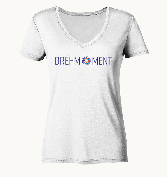 DREHMOMENT  - Ladies Organic V-Neck Shirt