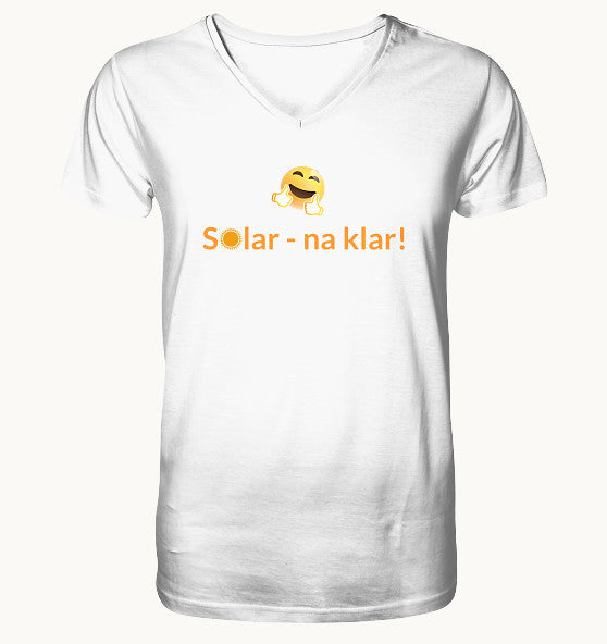 GN Solar na klar - Mens Organic V-Neck Shirt