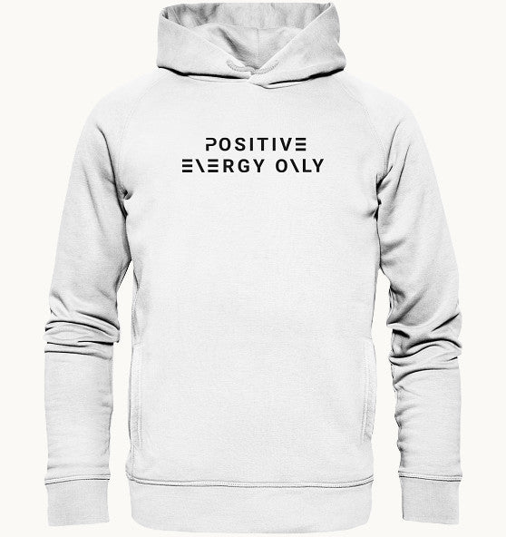 enPower Positive Energy black - Organic Fashion Hoodie