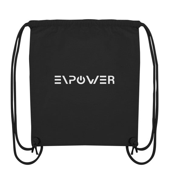 enPower Fully white - Organic Gym-Bag