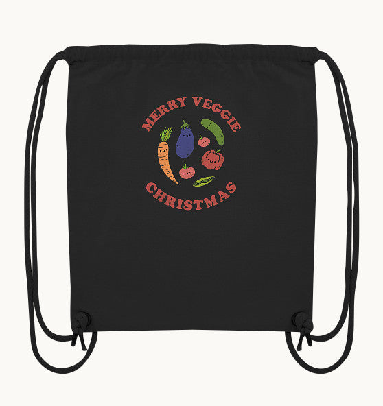 Merry Veggie Christmas - Organic Gym-Bag