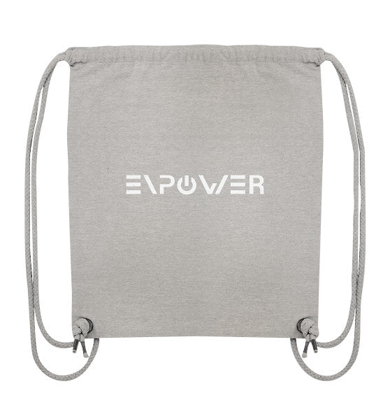 enPower Fully white - Organic Gym-Bag