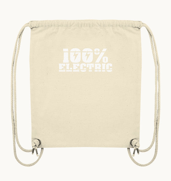 100% Electric - Organic Gym-Bag