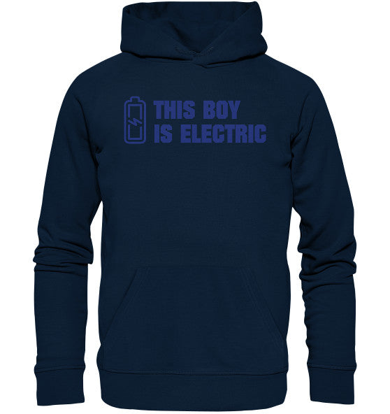 Move Electric This Boy - Organic Hoodie