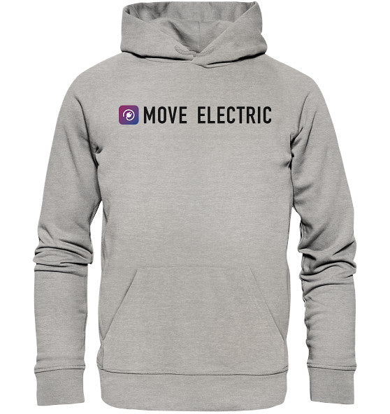 Move Electric black - Organic Hoodie