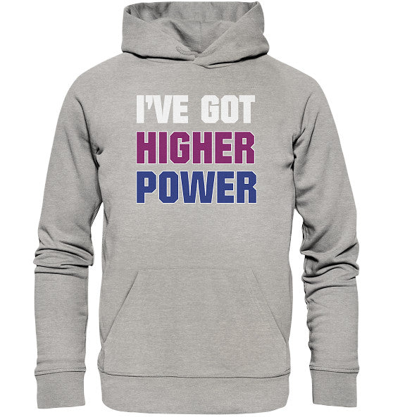 Move Electric Higher Power 2 white  - Organic Hoodie