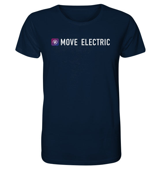 Move Electric white - Organic Shirt