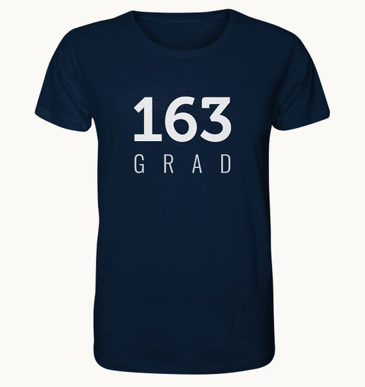 163 GRAD blue - Organic Shirt