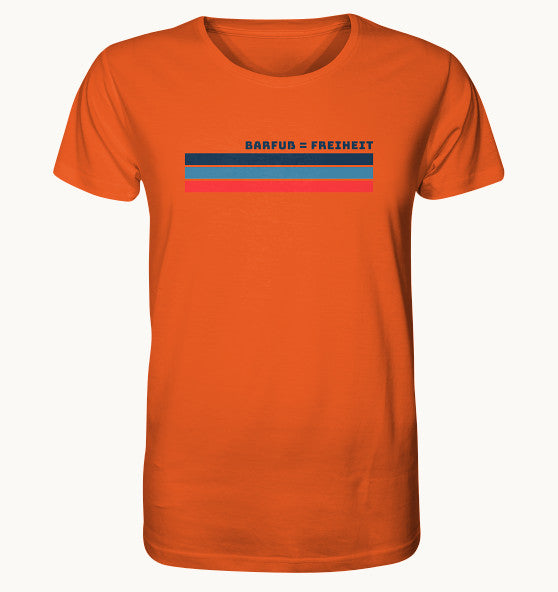 BARFUSS FREIHEIT - Organic Shirt