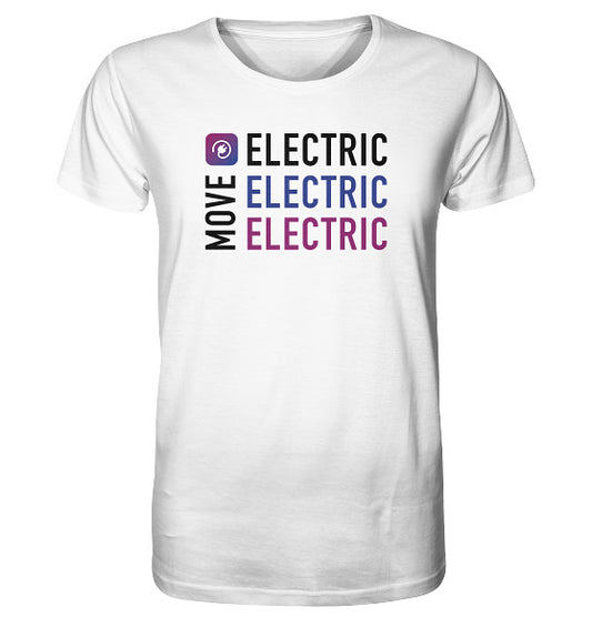 Move Electric Triple black - Organic Shirt