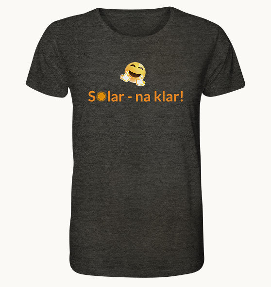GN Solar na klar - Organic Shirt (meliert)