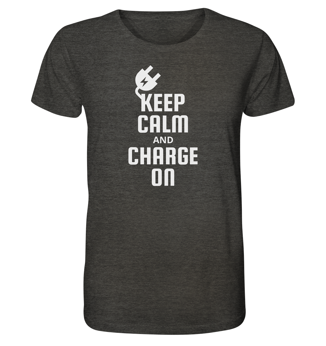 Charge on ORGANIC - Organic Shirt (meliert)