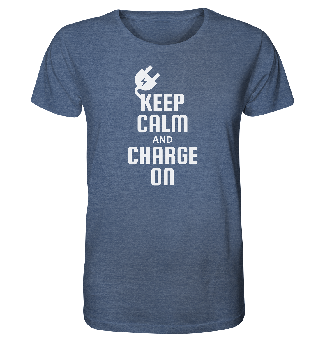 Charge on ORGANIC - Organic Shirt (meliert)