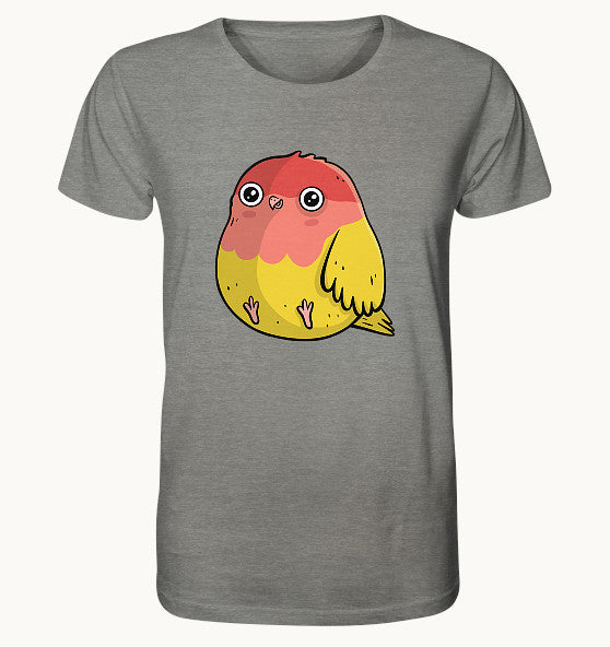 Chubby Lovebird - Organic Shirt (meliert)