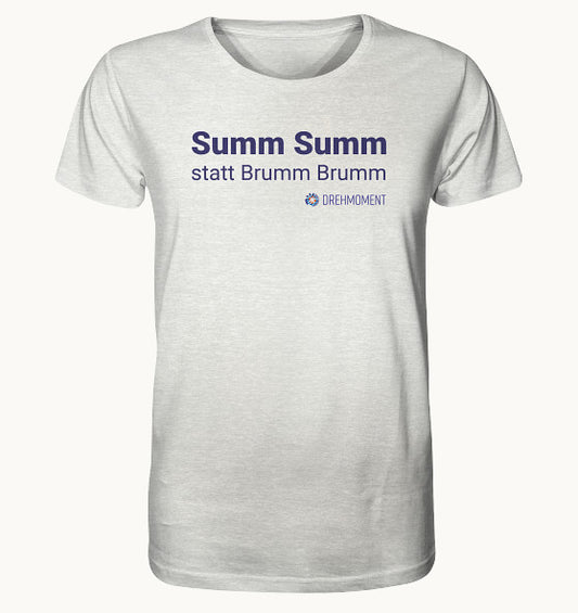 DREHMOMENT Summ Summ - Organic Shirt (meliert)