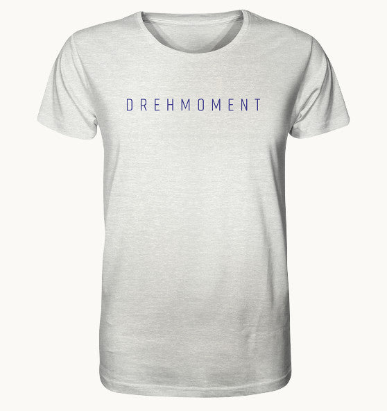 DREHMOMENT plain - Organic Shirt (meliert)