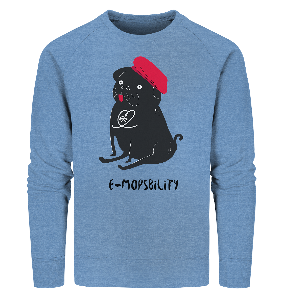 E-Mopsbility ORGANIC - Organic Sweatshirt