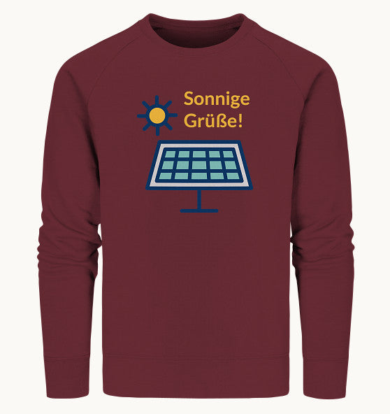 GN Sonnige Grüße kompakt - Organic Sweatshirt