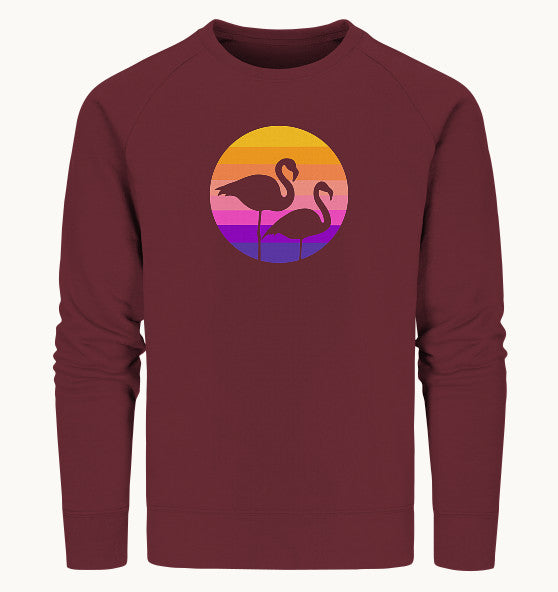 Flamingos - Organic Sweatshirt