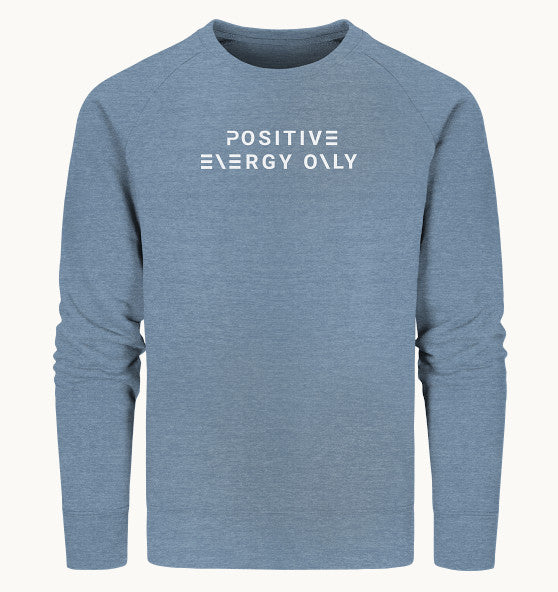 enPower Positive Energy white - Organic Sweatshirt