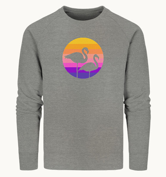 Flamingos - Organic Sweatshirt